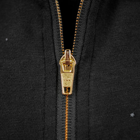 california hoodie - black gold