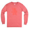 Dusty Red Reflective Long Sleeve